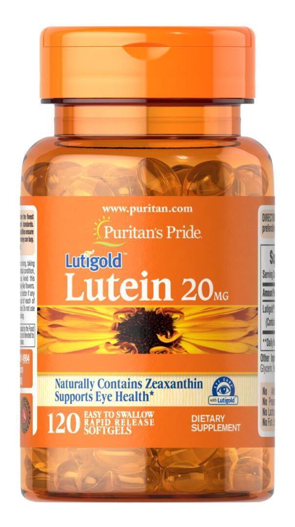 Lutéine 20 mg avec Zéaxanthine Baanaa